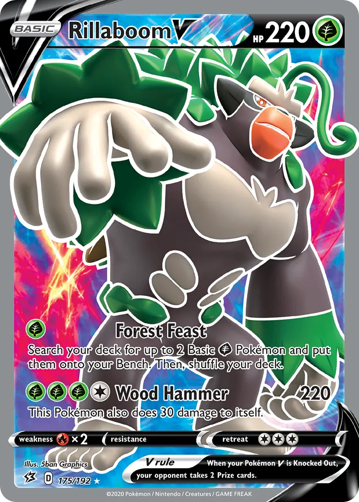 Rillaboom V card image