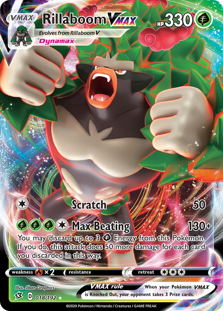 Rillaboom VMAX card image