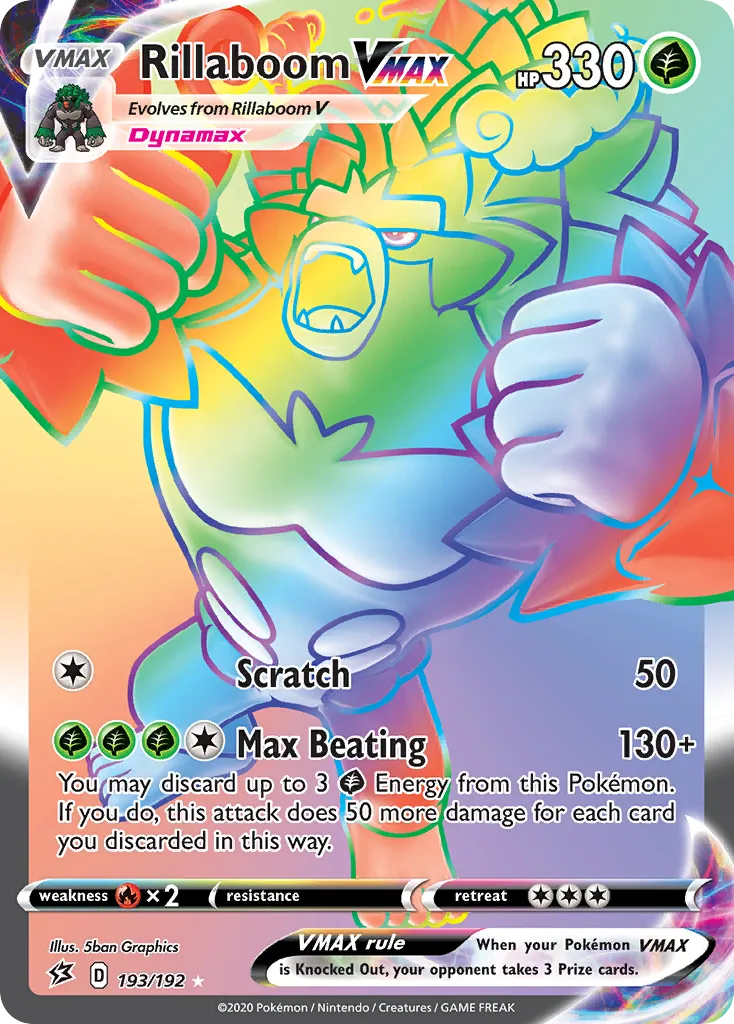 Rillaboom VMAX card image