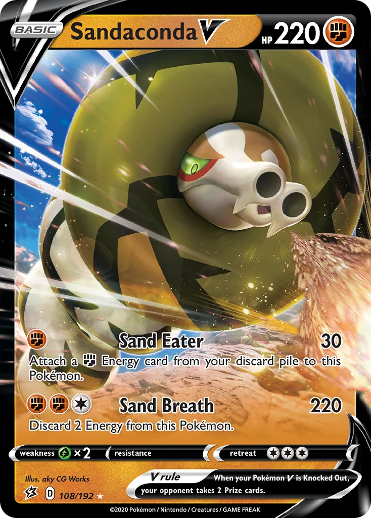 Sandaconda V card image