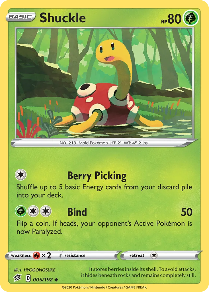Shuckle card image