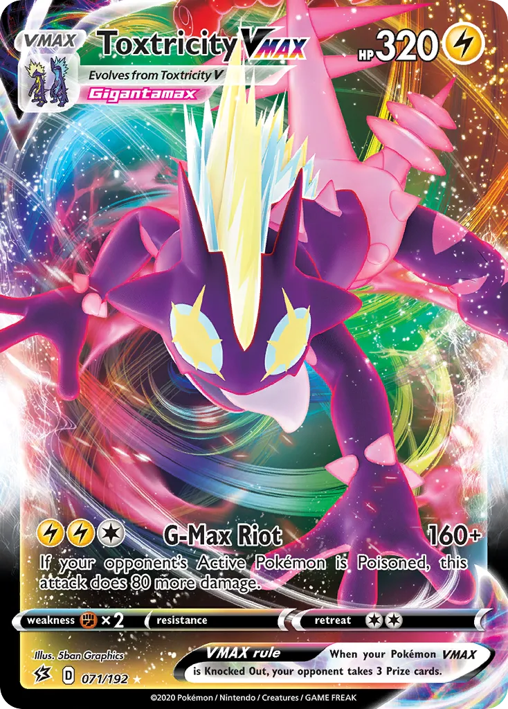 Toxtricity VMAX card image