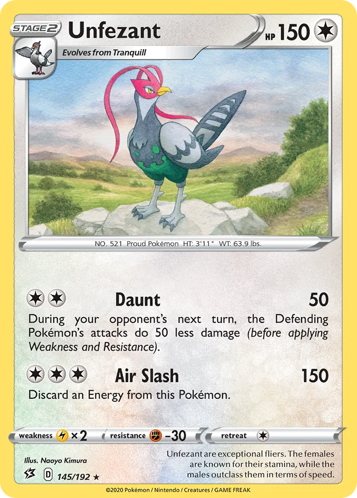 Unfezant card image