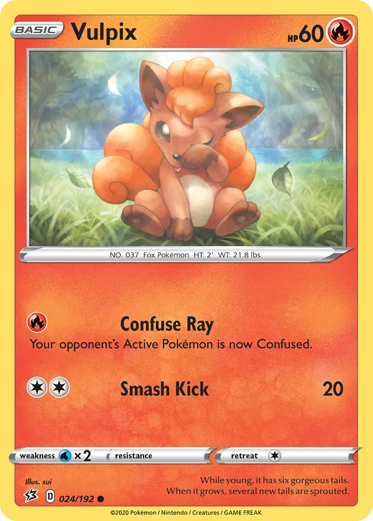 Vulpix card image