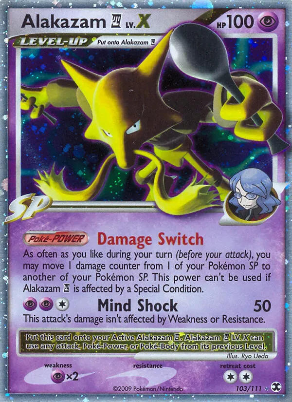 Alakazam E4 LV.X #103 card image