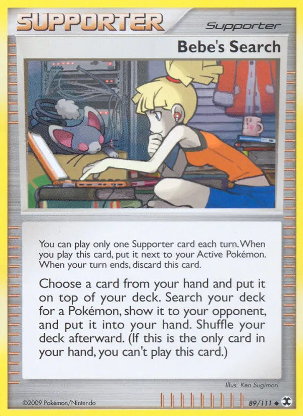 Bebe's Search card image