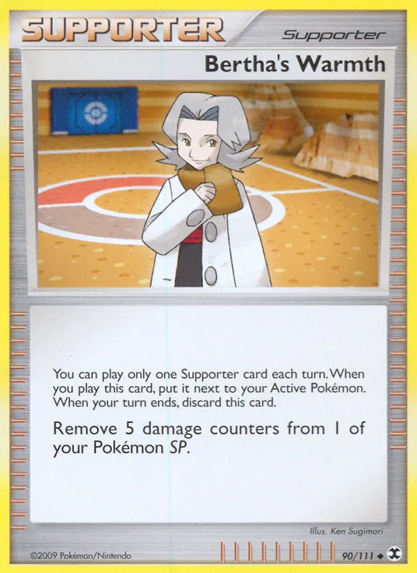 Bertha's Warmth card image