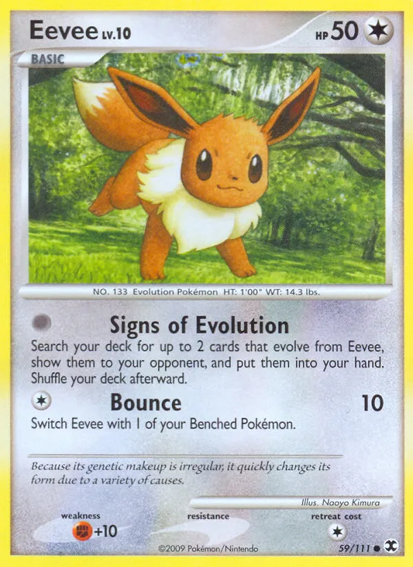 Eevee card image