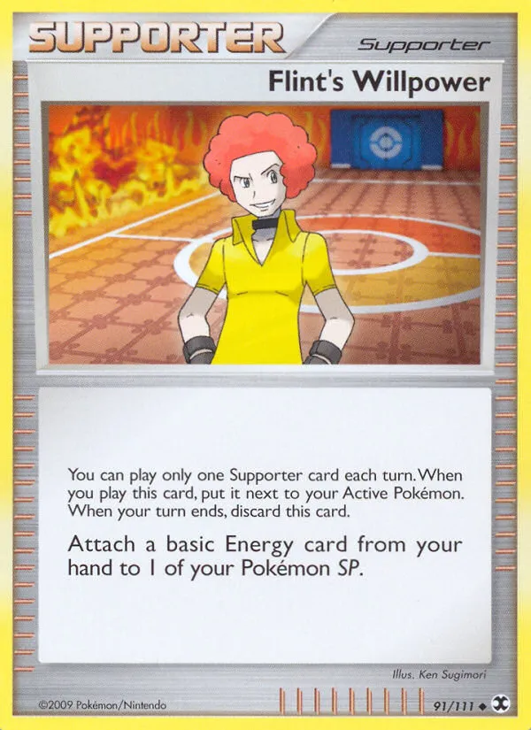 Flint's Willpower card image