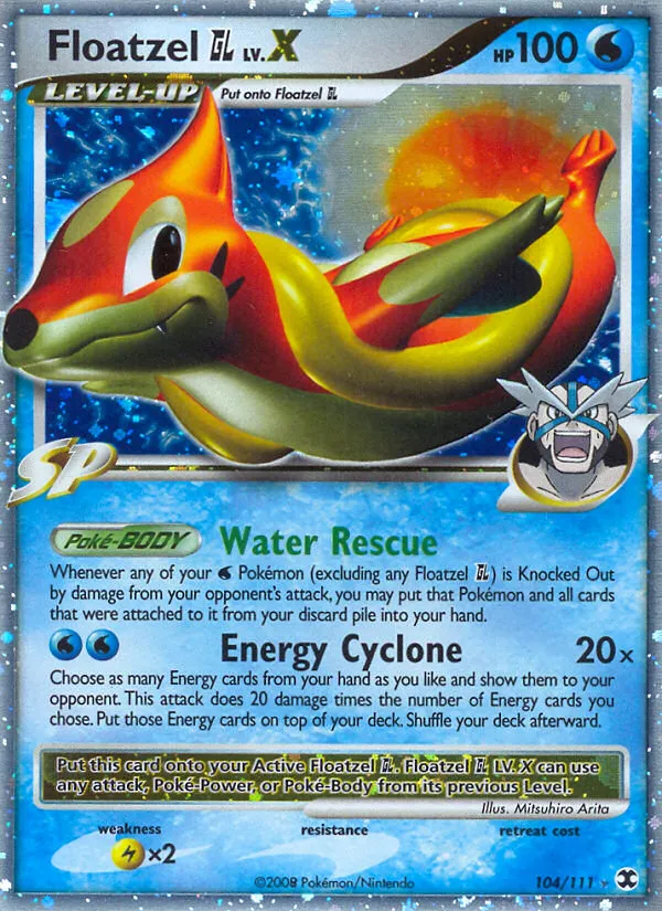 Floatzel GL LV.X card image