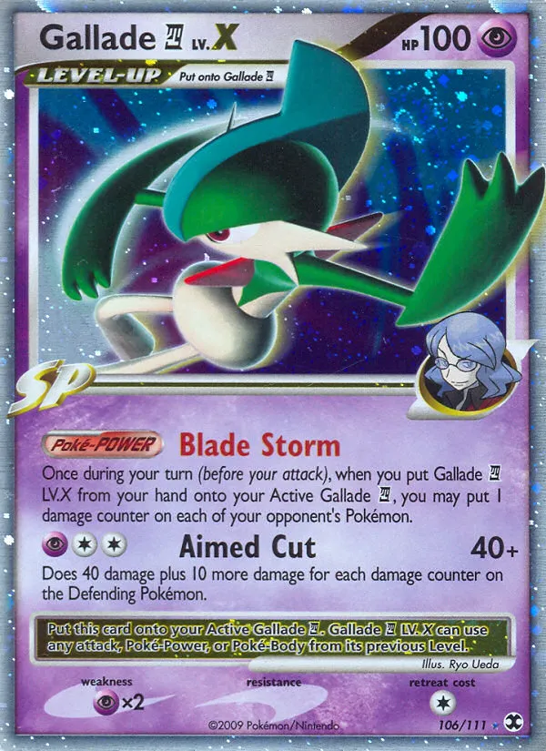 Gallade E4 LV.X card image