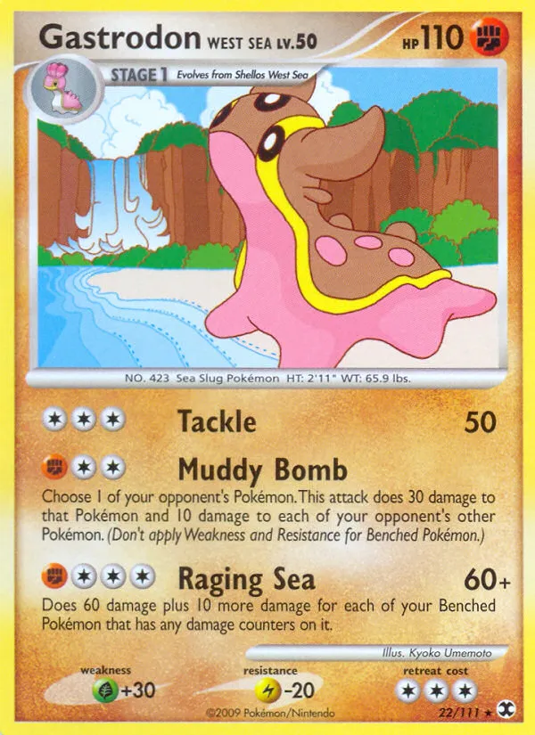 Gastrodon West Sea card image