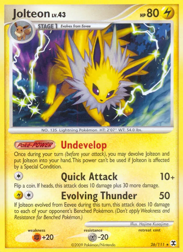 Jolteon card image