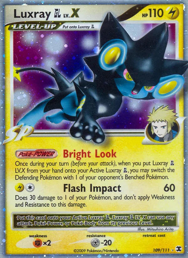 Luxray GL LV.X #109 card image