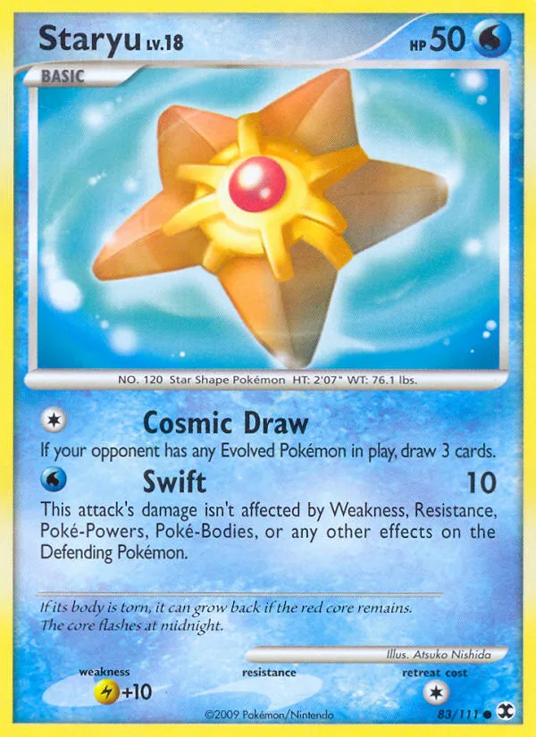 Staryu card image