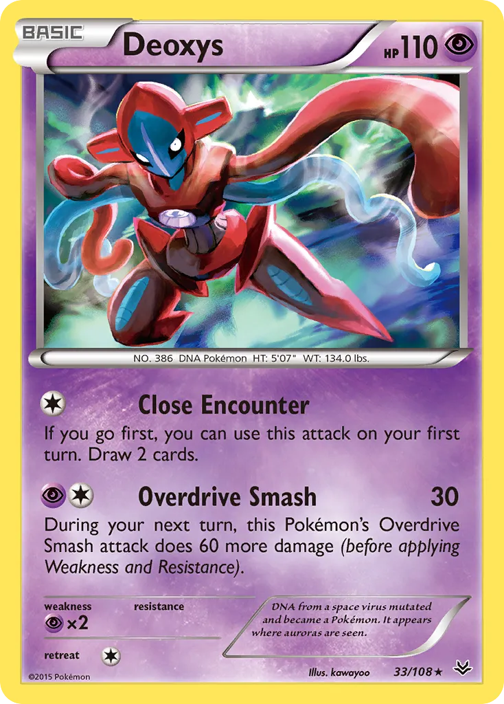 Deoxys card image