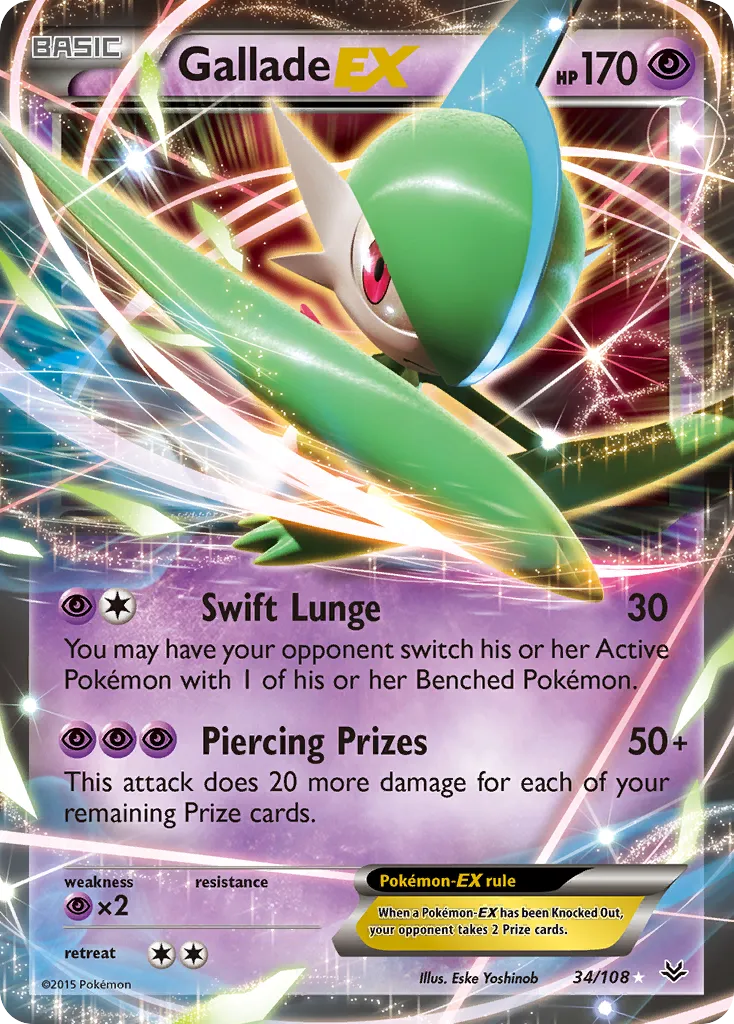 Gallade-EX card image