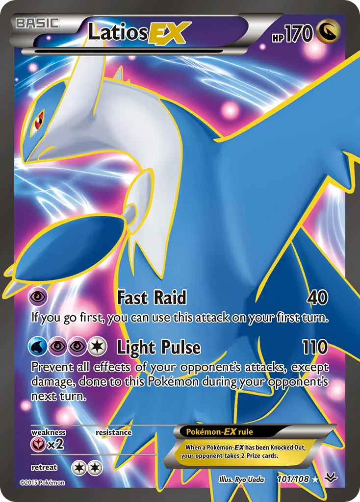 Latios-EX #101 card image