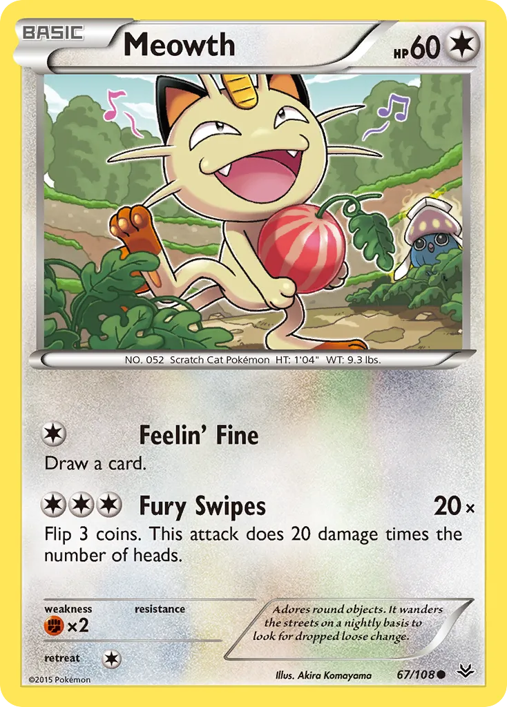 Meowth card image