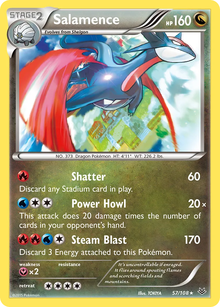 Salamence card image