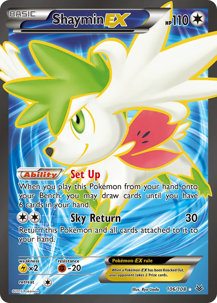 Shaymin-EX card image