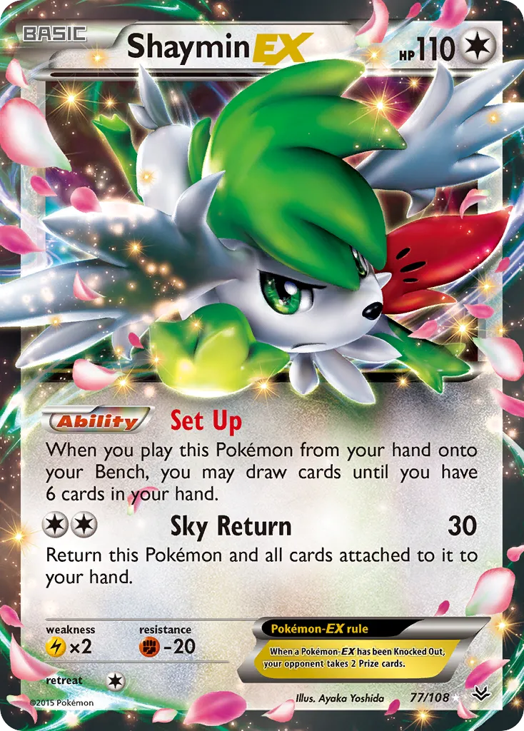 Shaymin-EX card image