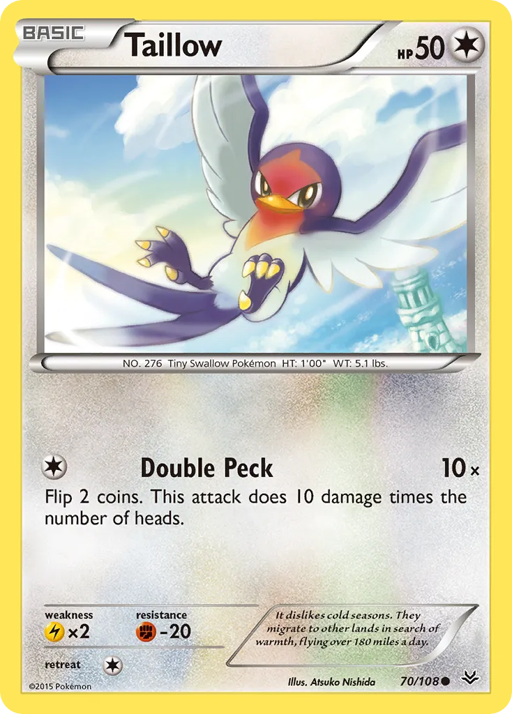 Taillow card image