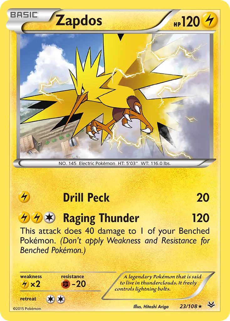 Zapdos card image