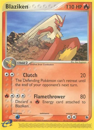 Blaziken card image