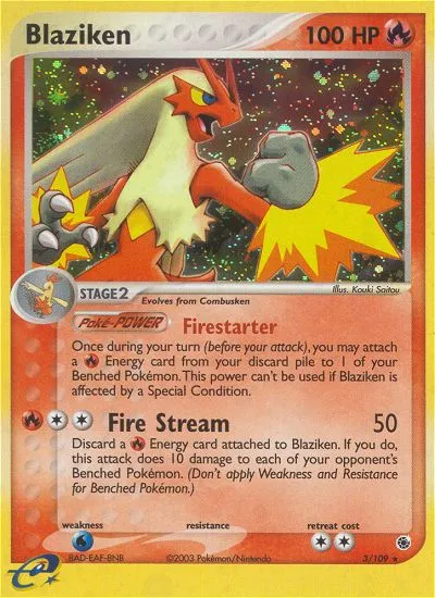Blaziken #3 card image