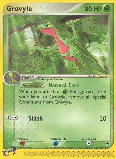 Grovyle card image