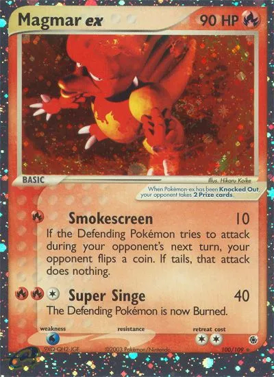 Magmar ex card image