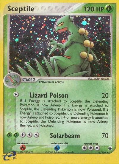 Sceptile #11 card image