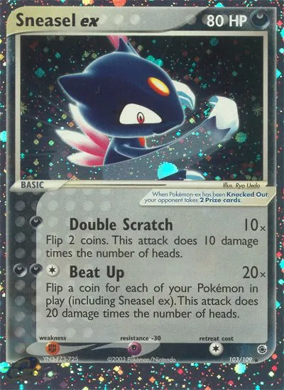 Sneasel ex #103 card image