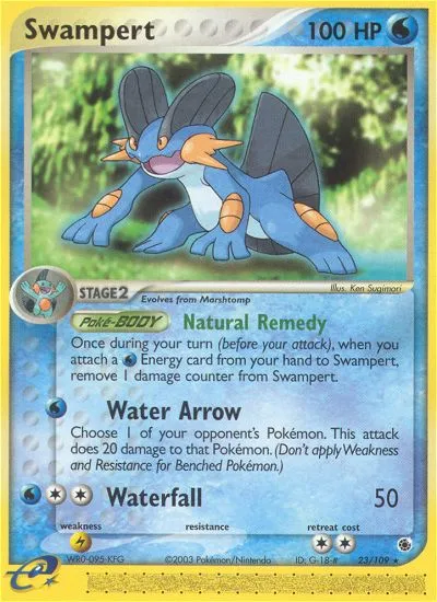 Swampert card image