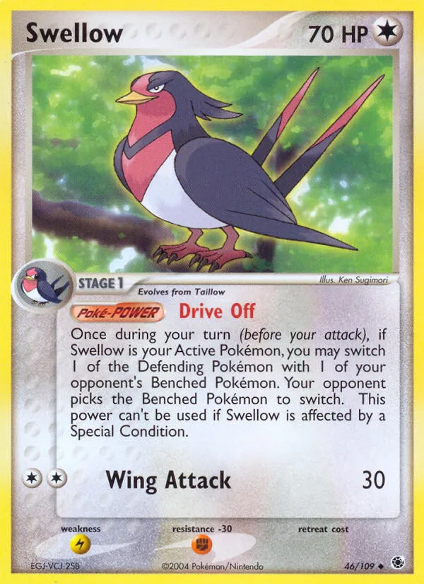 Swellow card image