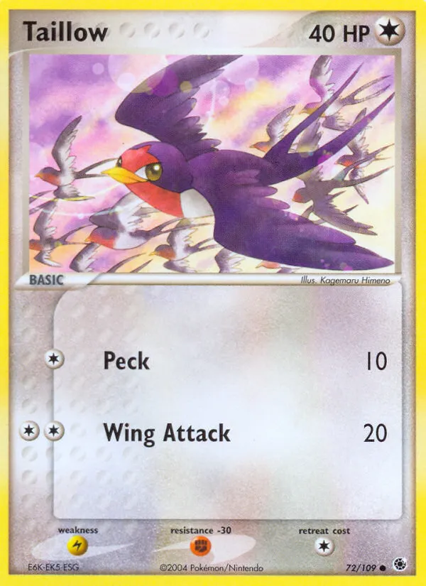 Taillow card image