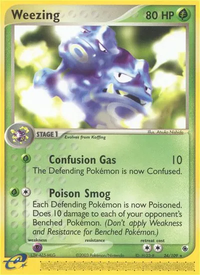 Weezing card image