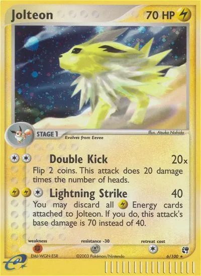 Jolteon card image
