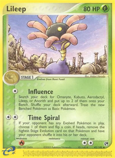 Lileep card image