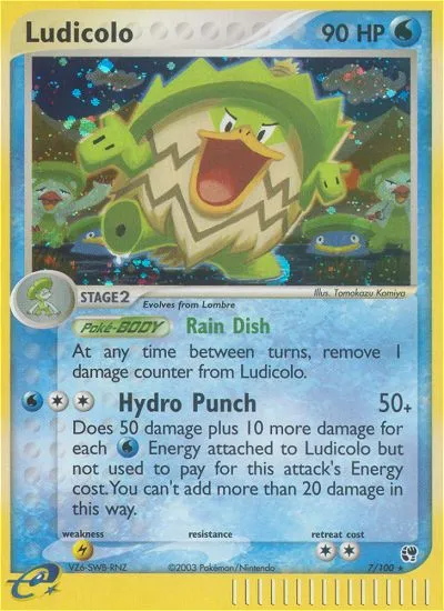 Ludicolo card image