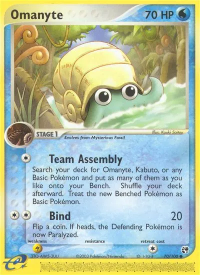 Omanyte card image