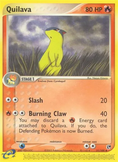 Quilava card image