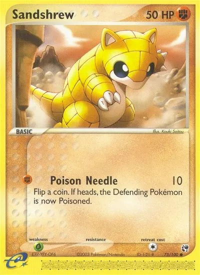 Sandshrew card image