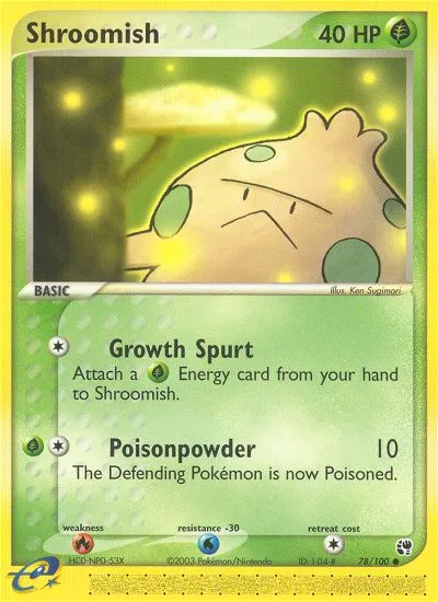Shroomish card image