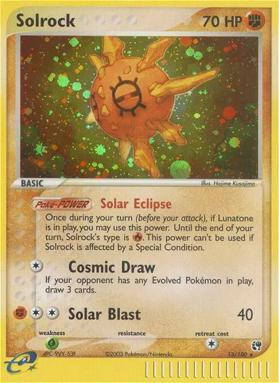 Solrock card image