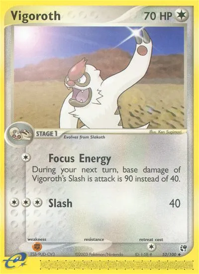 Vigoroth card image