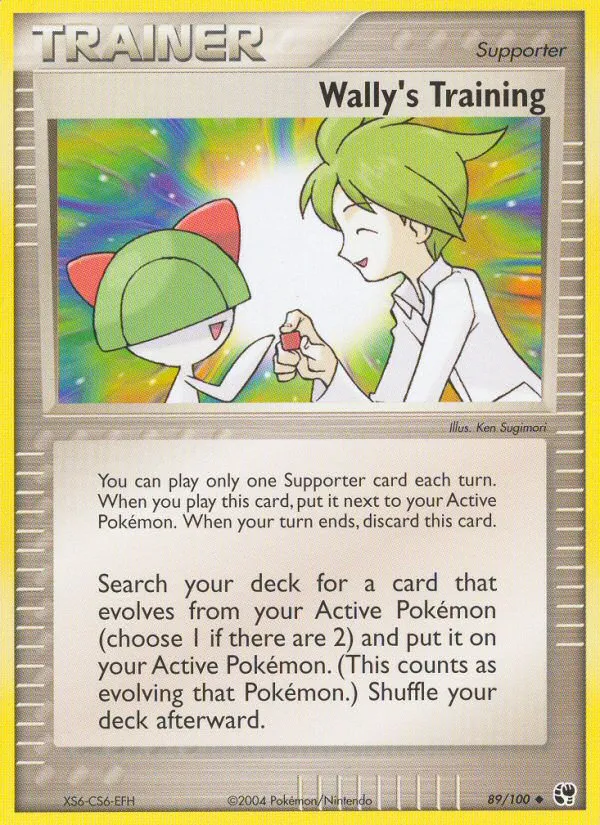 Wally's Training card image