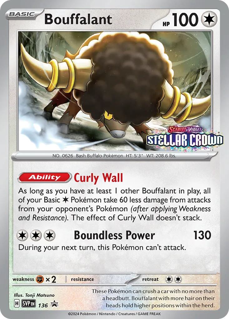 Bouffalant card image