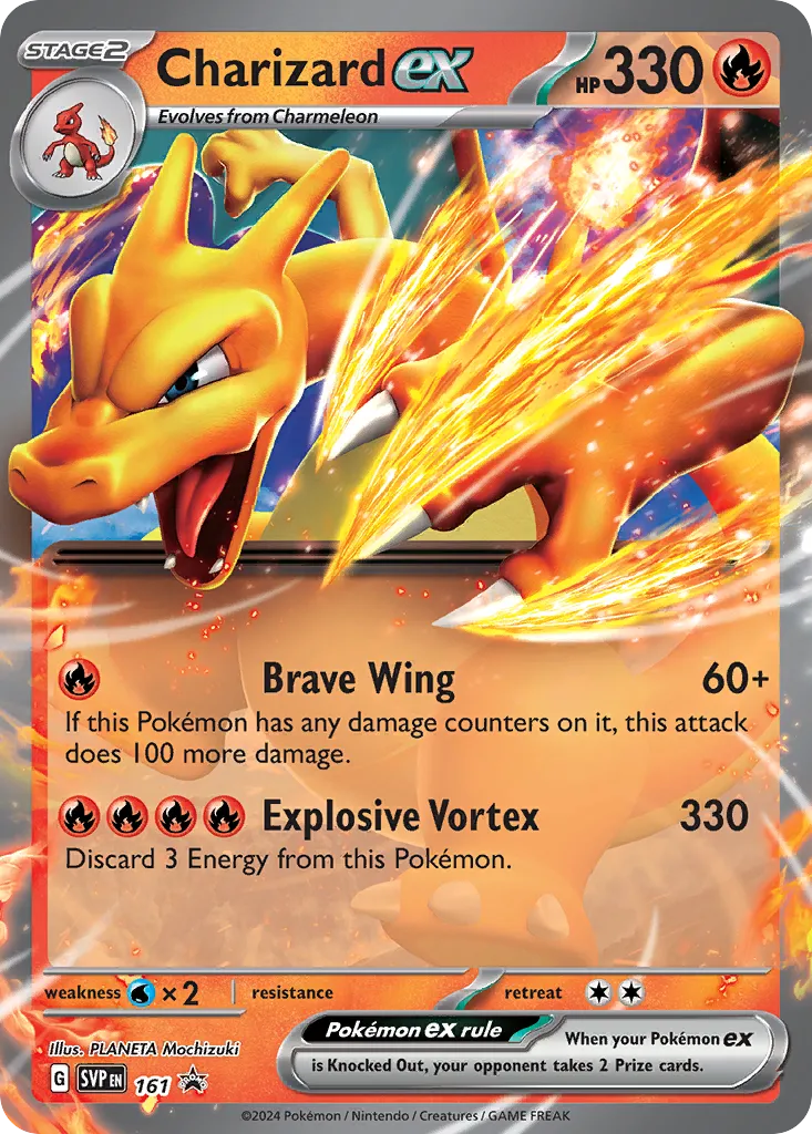 Charizard ex card image